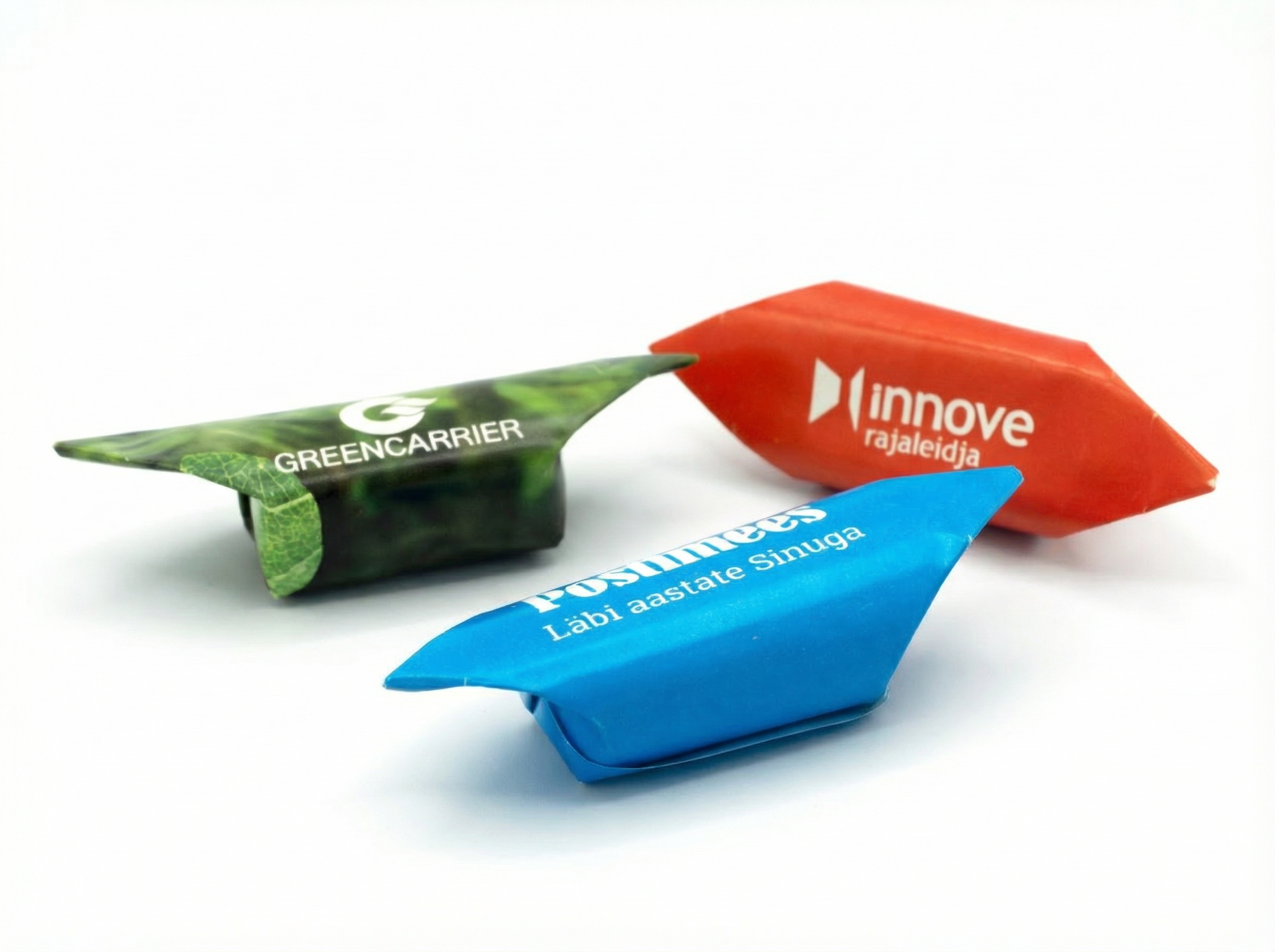 ettevotte logoga lehmakommid kujundusega jagamiseks