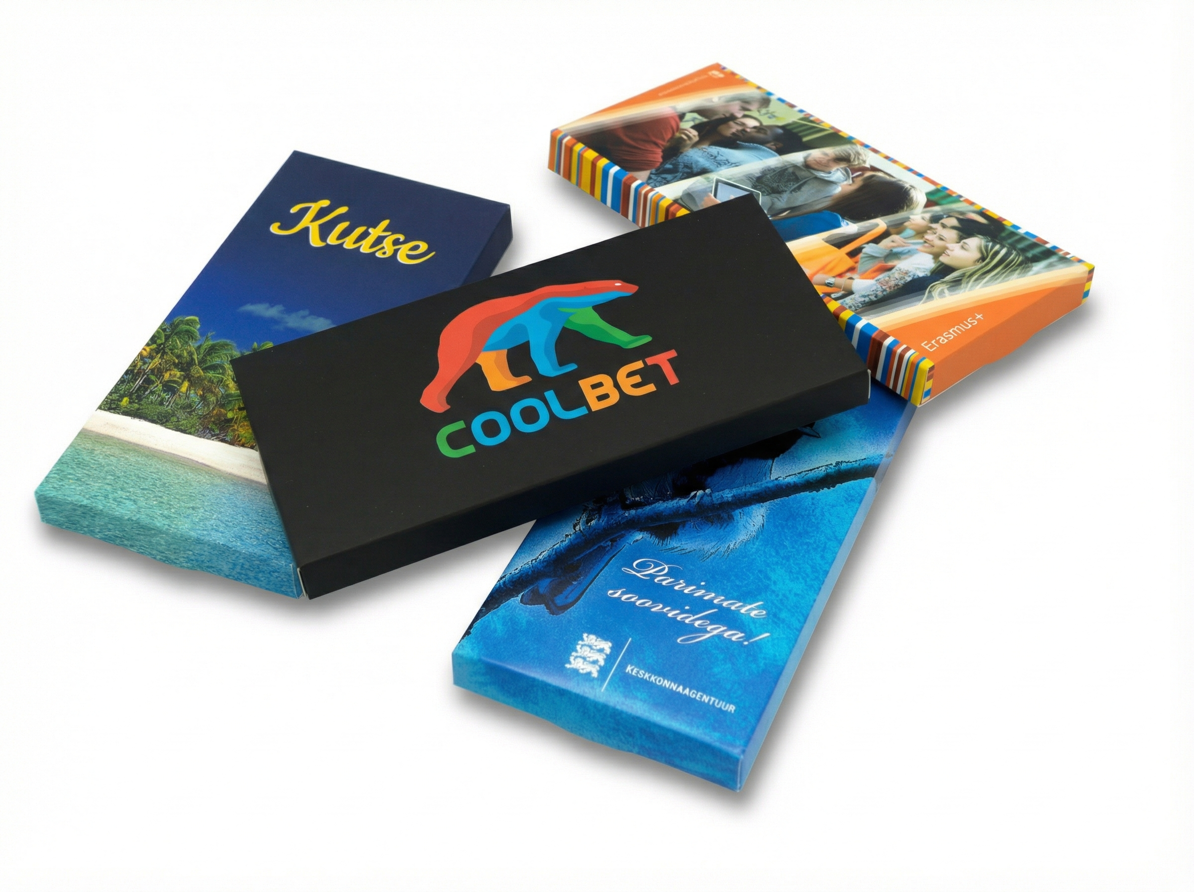 kujundusega sokolaad logoga kingituseks