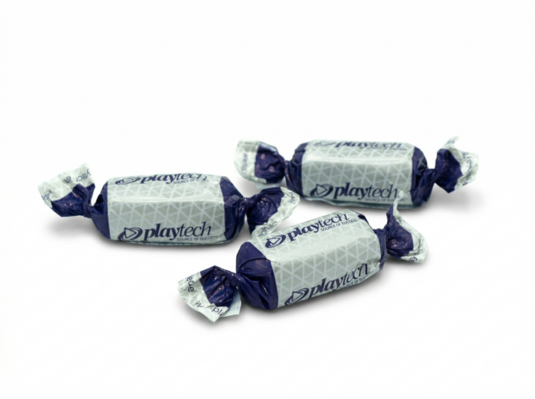 logoga sokolaadikomm kujundusega